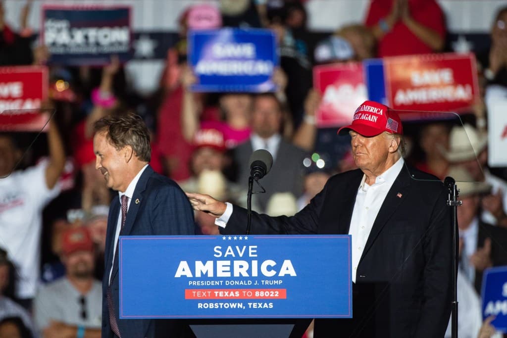 Trump endorses Ken Paxton in Senate GOP runoff