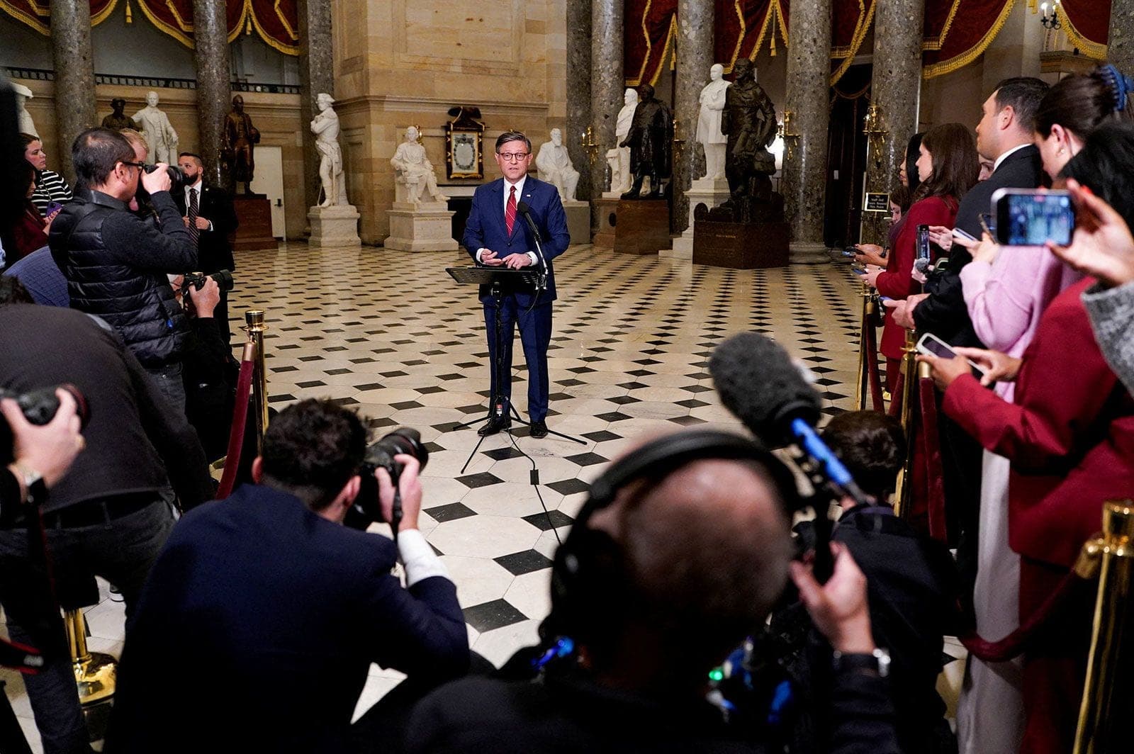 Johnson shifts strategy on Epstein files vote – as GOP leaders brace for mass defections