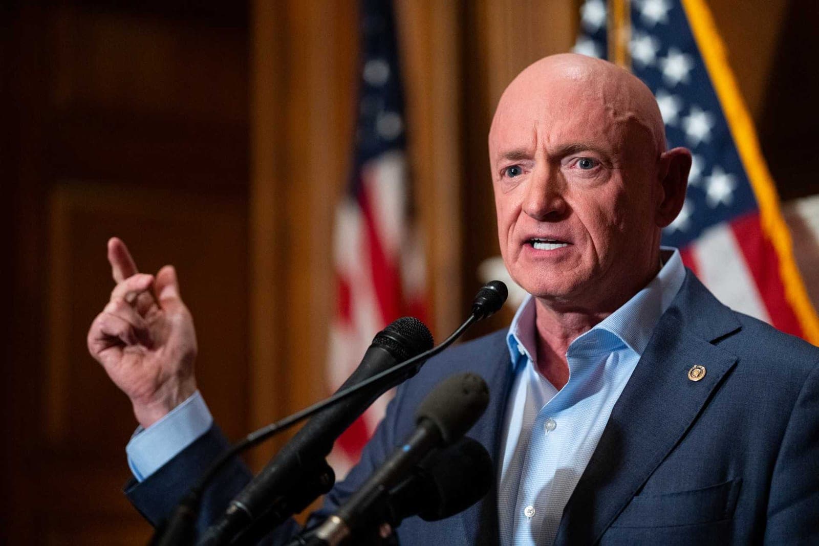Sen. Mark Kelly sues Pentagon over censure