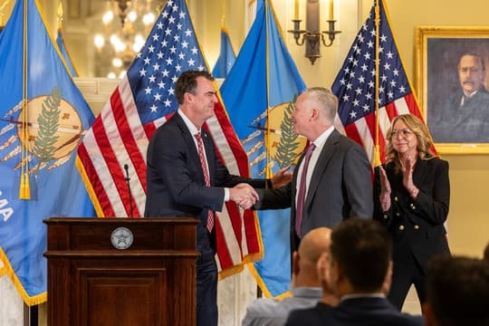 Oklahoma governor selects Alan Armstrong to replace Markwayne Mullin