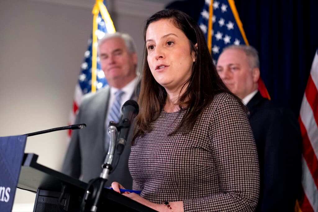 Elise Stefanik and Mike Johnson Bury the Hatchet — For Now
