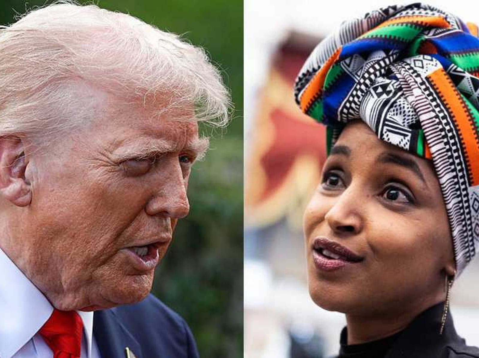 Trump sounds off again on Ilhan Omar — says why she should be thrown 'THE HELL OUT of our country'