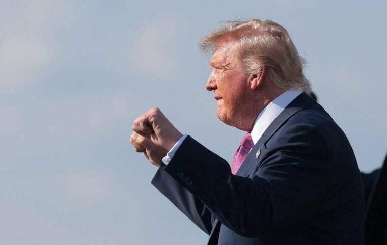 Trump heads to Texas for GOP fundraiser after reposting profane attack on party