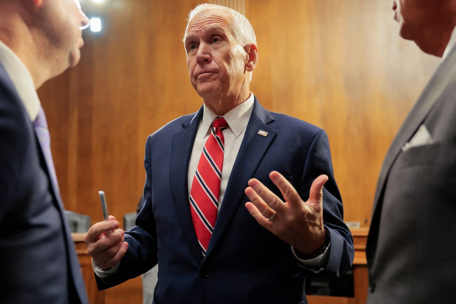 Sen. Thom Tillis Vows To Block All Fed Nominees After DOJ Probe Into Jerome Powell