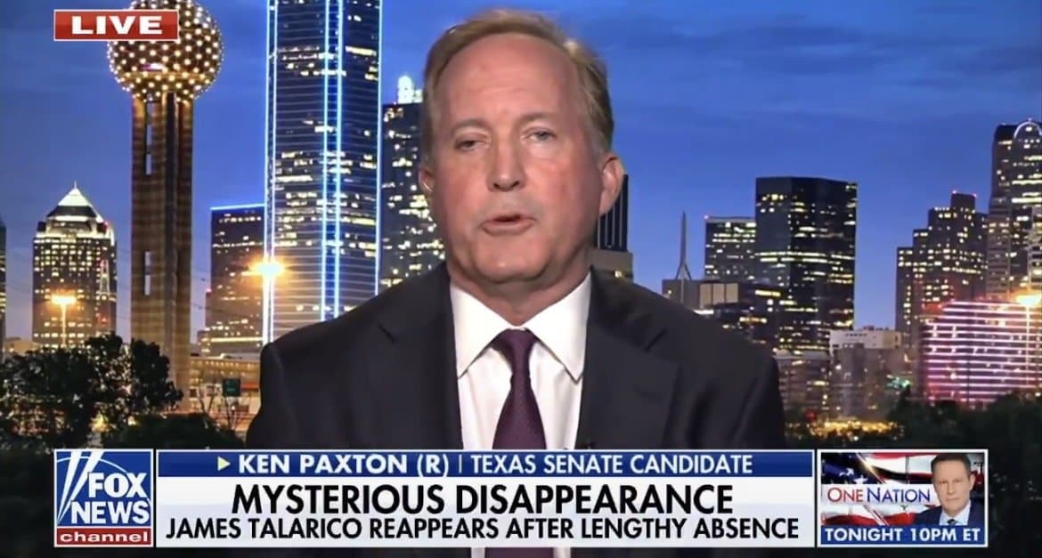 Paxton RIPS Talarico For His Prolonged Absence and Questionable Claims That He Had the Flu (VIDEO)