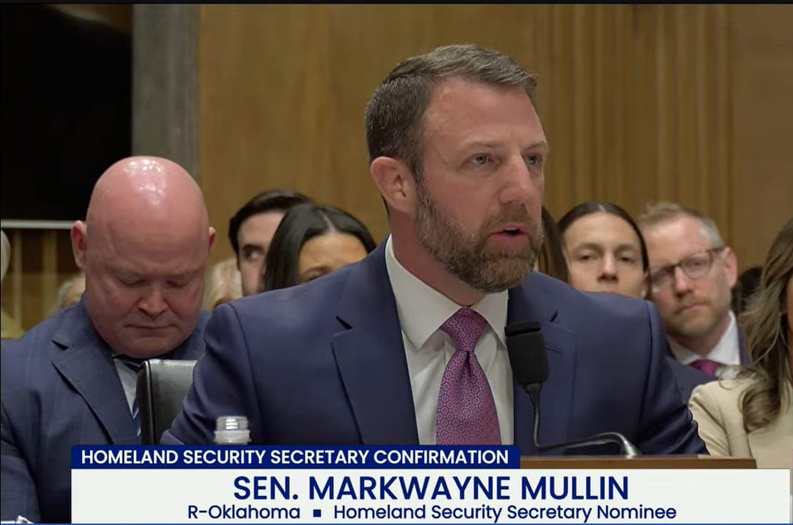 New DHS head Markwayne Mullin to end "micromanaging" Noem policy that caused funding delays