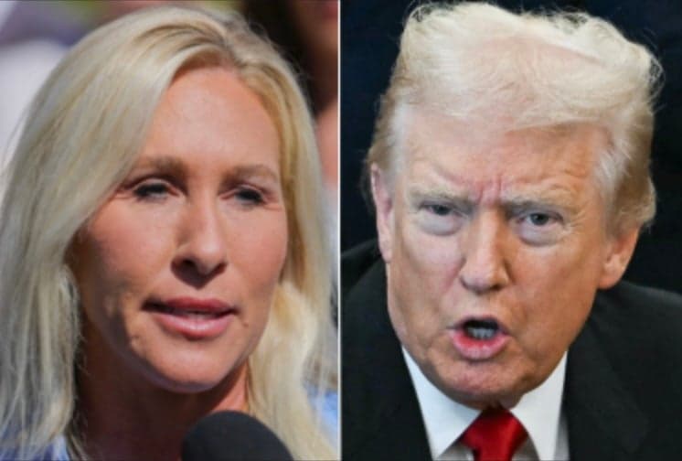 'Traitor': Trump escalates his shock falling out with Marjorie Taylor Greene with stunning slur