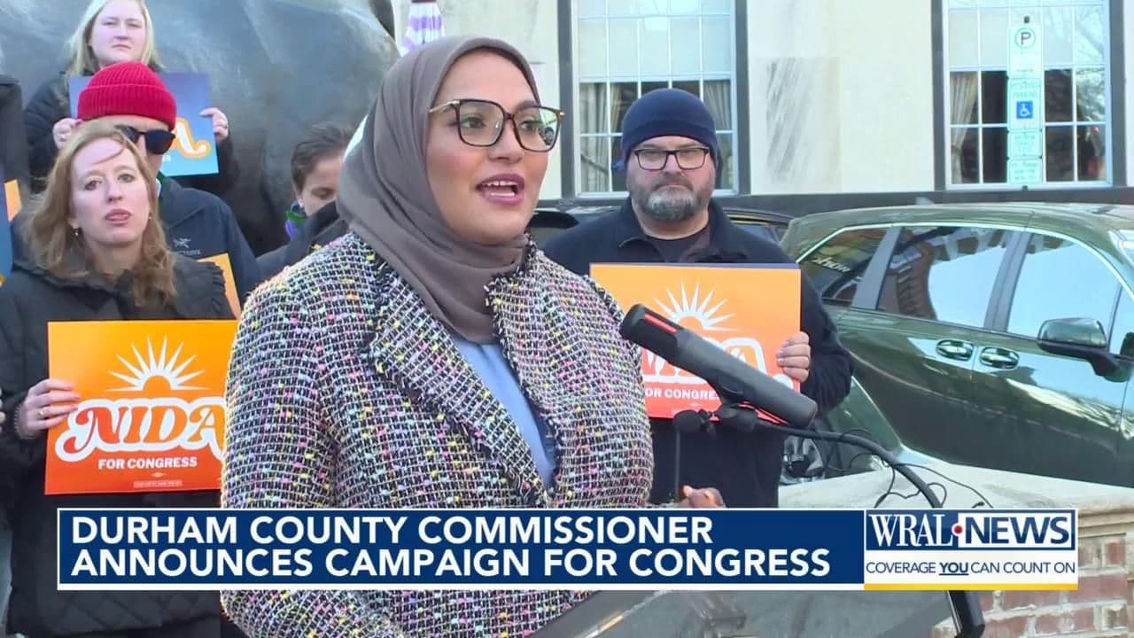 Durham County Commissioner announces campaign for US Congress