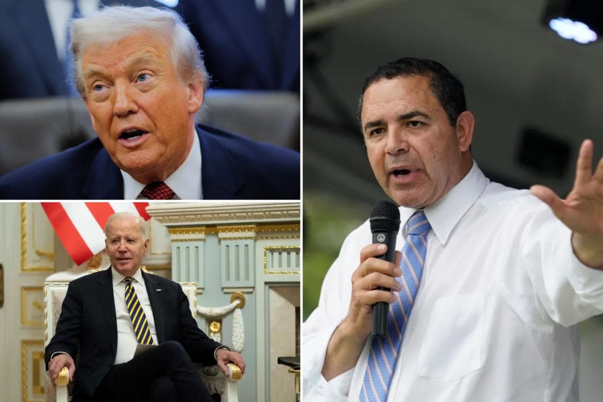 Texas Dem Rep. Henry Cuellar attacks Biden-era DOJ weaponizing indictment following Trump pardon