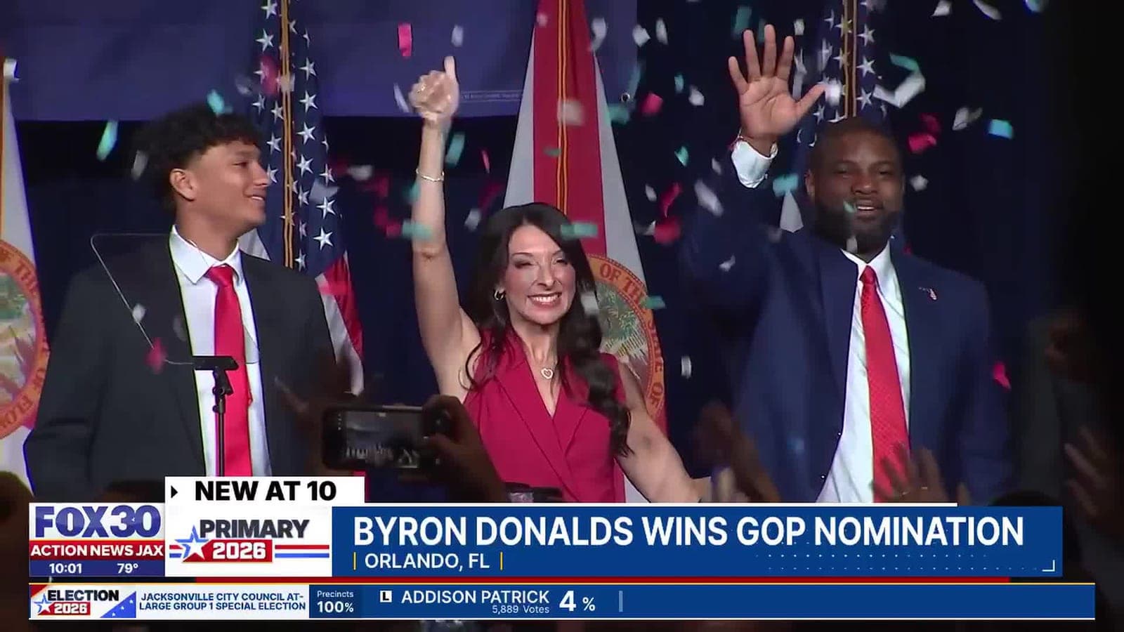 Byron Donalds wins GOP gubernatorial nomination