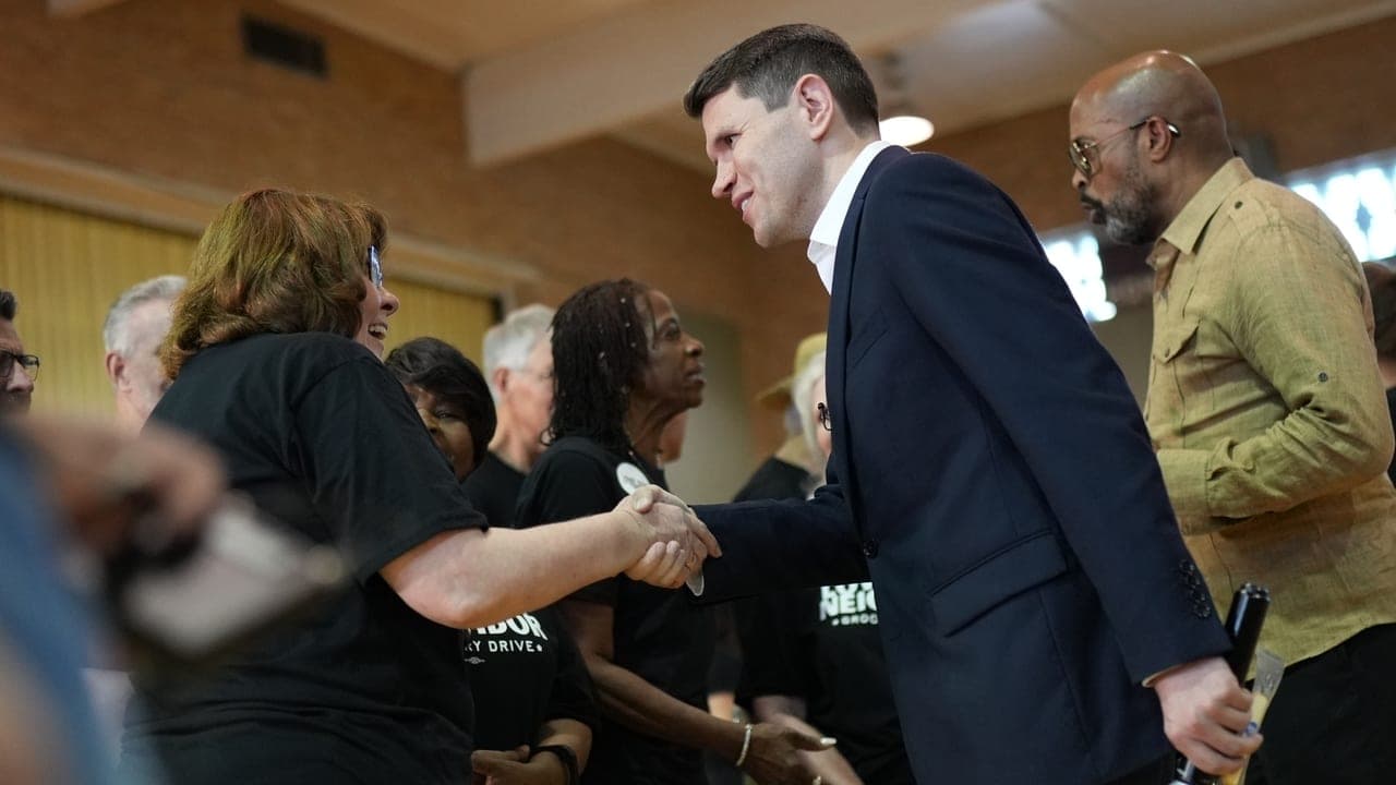 Talarico works to reach Black voters in his bid to win a US Senate seat as a Democrat in Texas