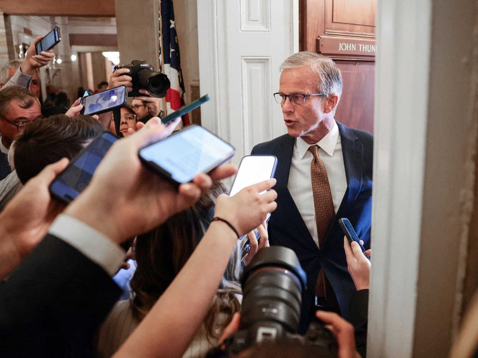 Senate Republicans rebuke Trump's attempt to undermine GOP leader