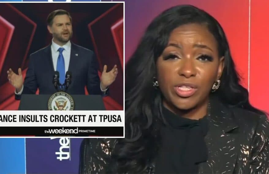 Jasmine Crockett Slams JD Vance Over 'Street-Girl Persona'