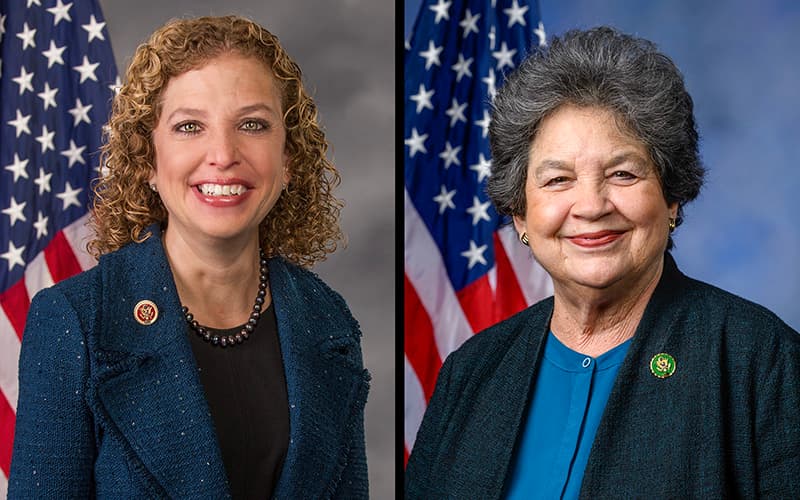 Florida LGBTQ Caucus Snubs Wasserman Schultz, Frankel