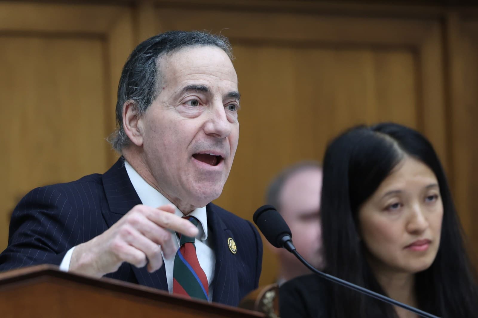 Key Democrat accuses the Justice Department of 'spying' on lawmakers reviewing Epstein files