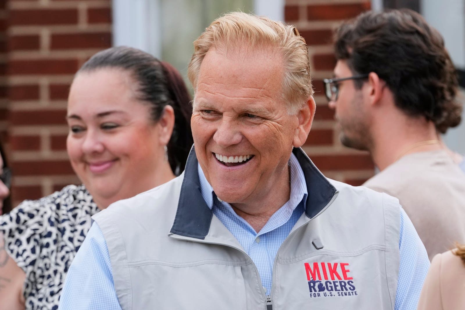 Mike Rogers courts Michigan Democrats as Republicans try to hold the Senate