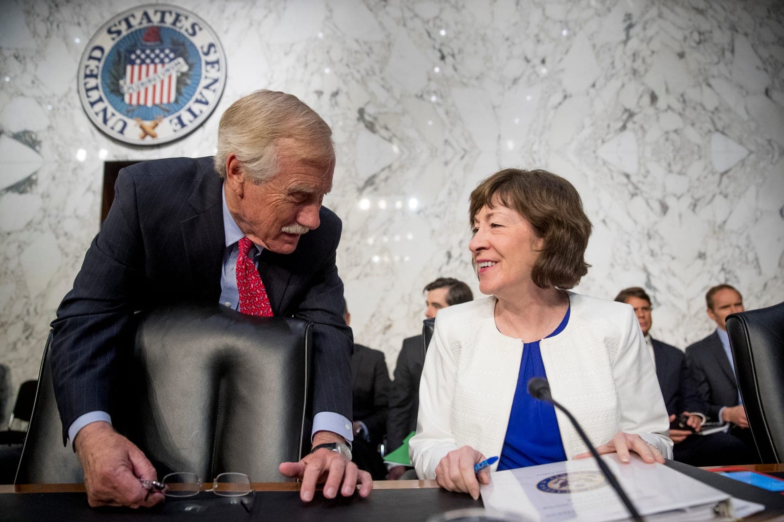 Angus King and Susan Collins split over Iran war powers resolution