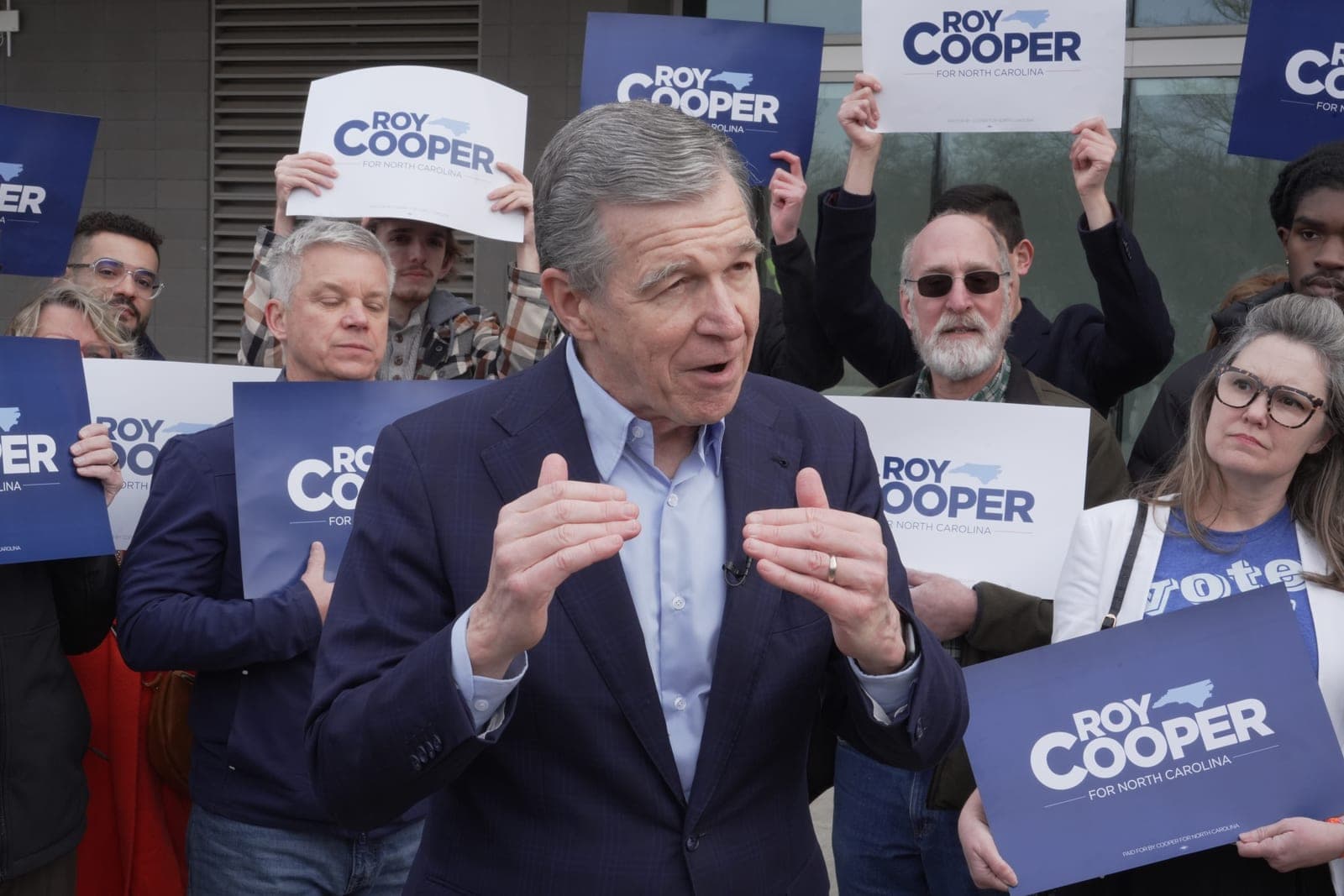 North Carolina primary could mean Roy Cooper vs Michael Whatley in pivotal fall Senate race