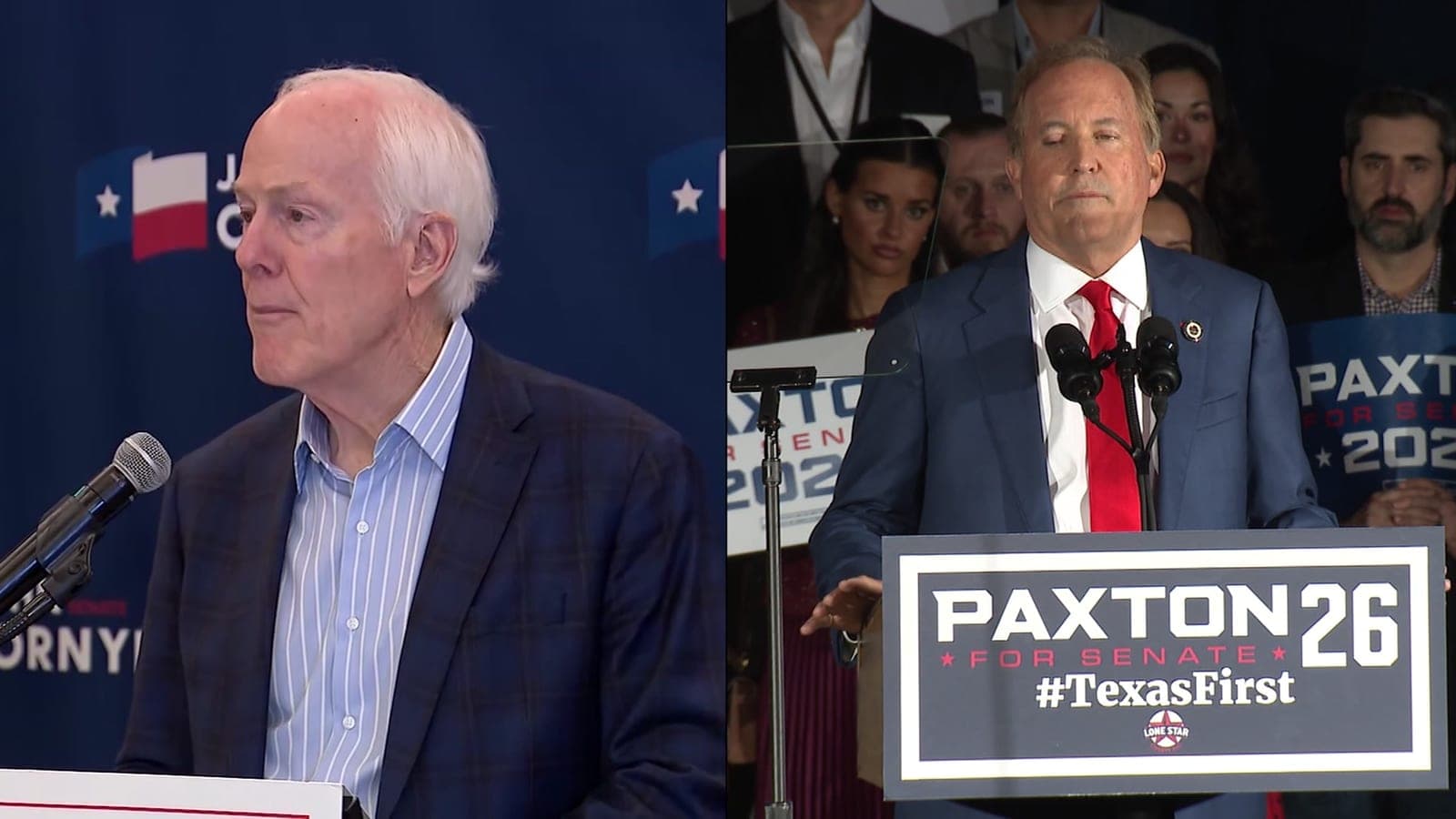 Paxton Cornyn stay in GOP runoff after deadline passes – NBC 5 Dallas-Fort Worth