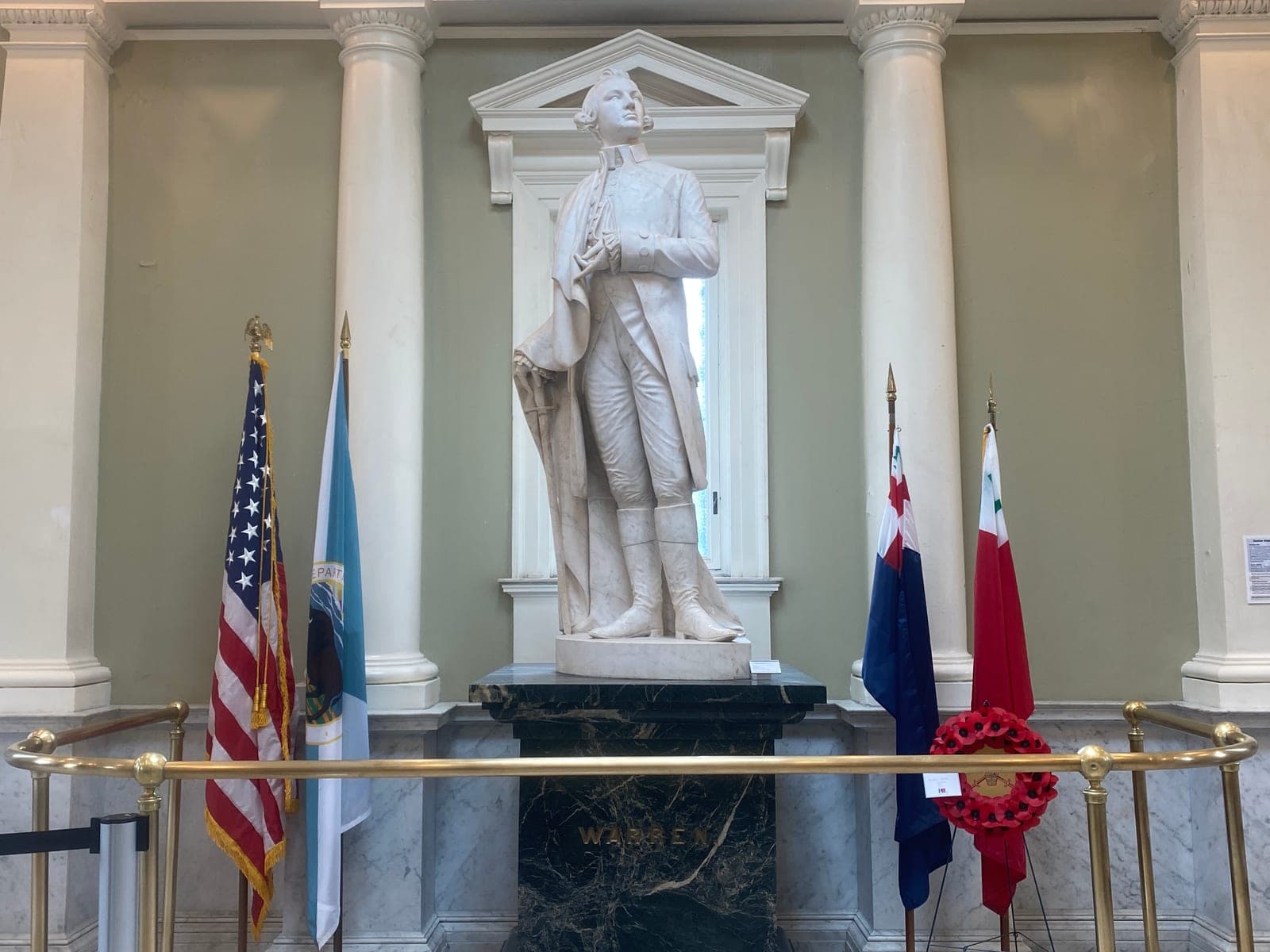National Park Service intends to remove selected quotes from Bunker Hill Monument