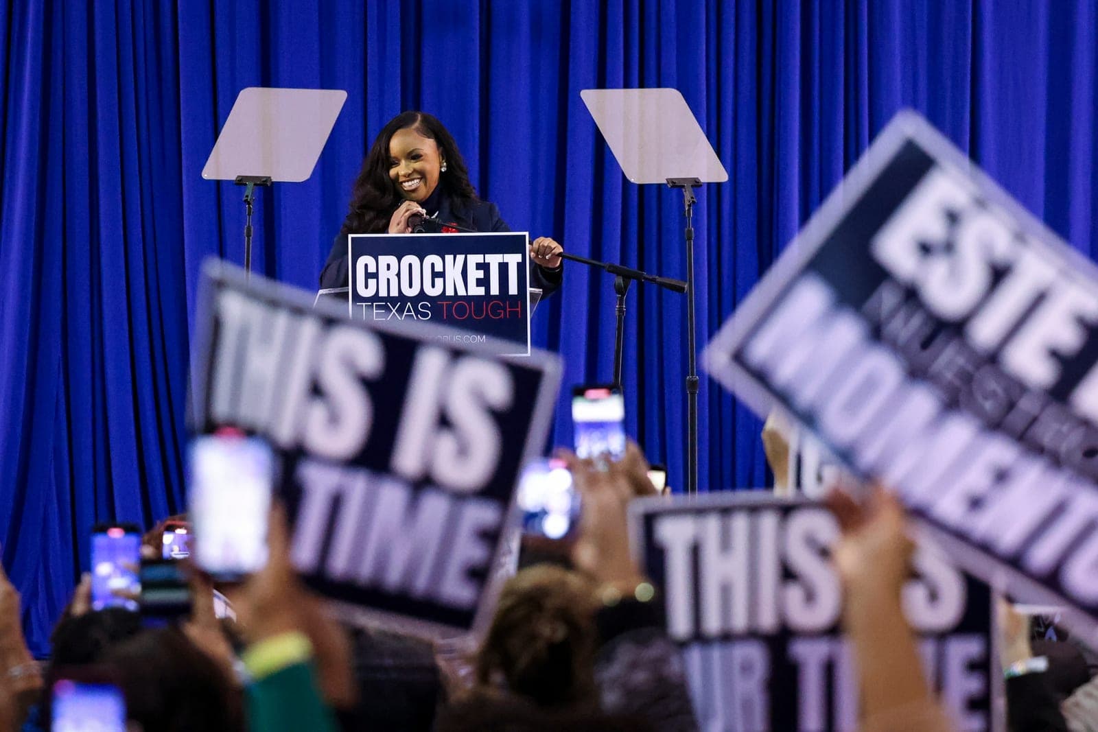 Jasmine Crockett made a name fighting the GOP. Can she win over a Republican-led state?
