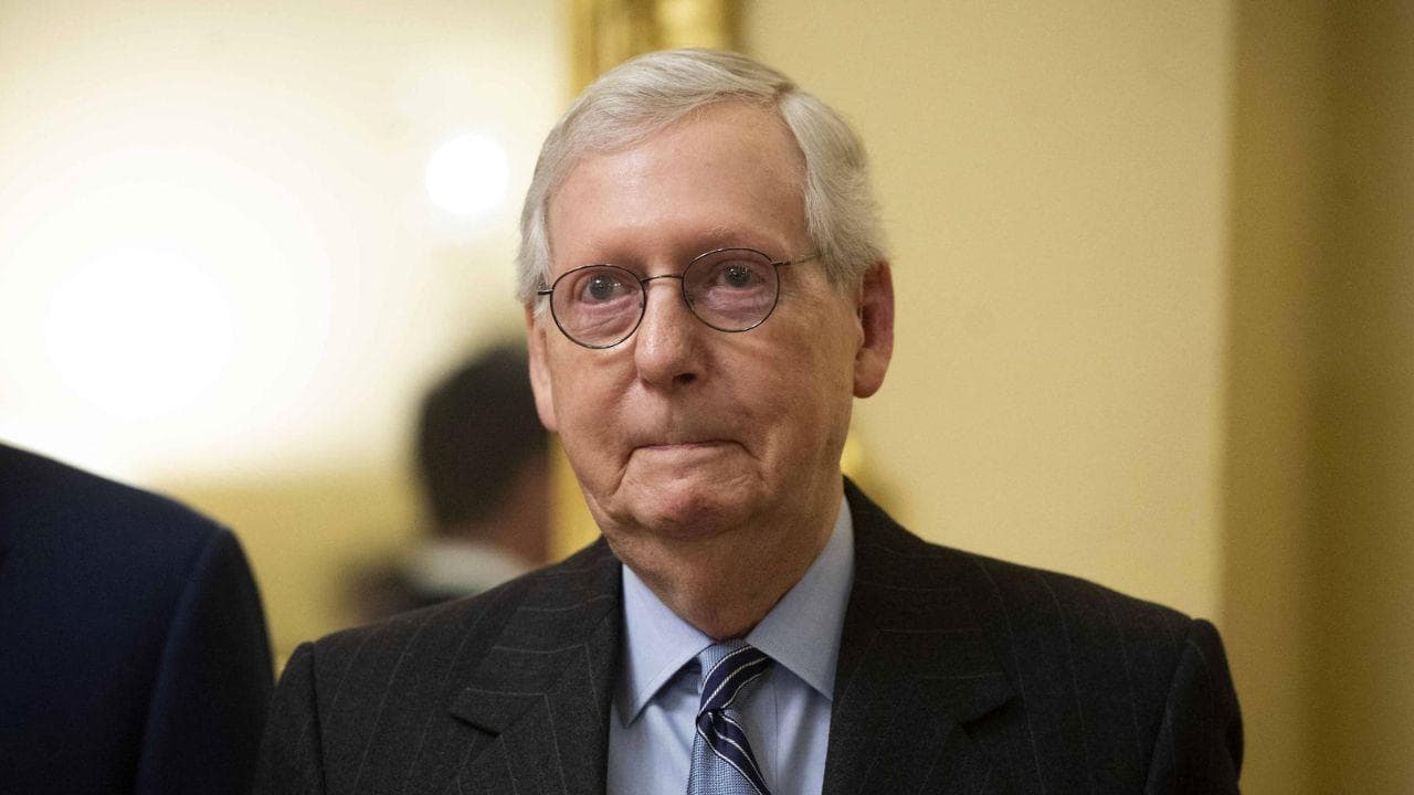 Mitch McConnell Released From Rehab Center After Hospitalization