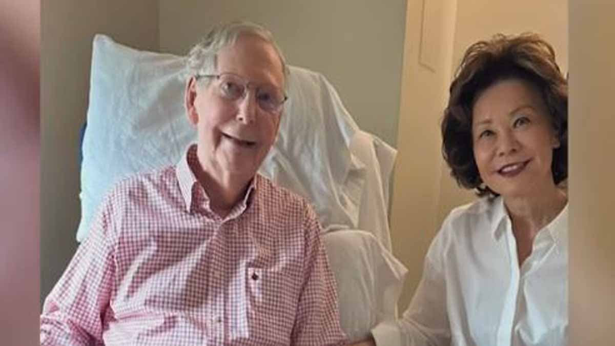 Mitch McConnell says a fall led to his hospitalization, breaking weeks of silence about health condition - Boston News, Weather, Sports
