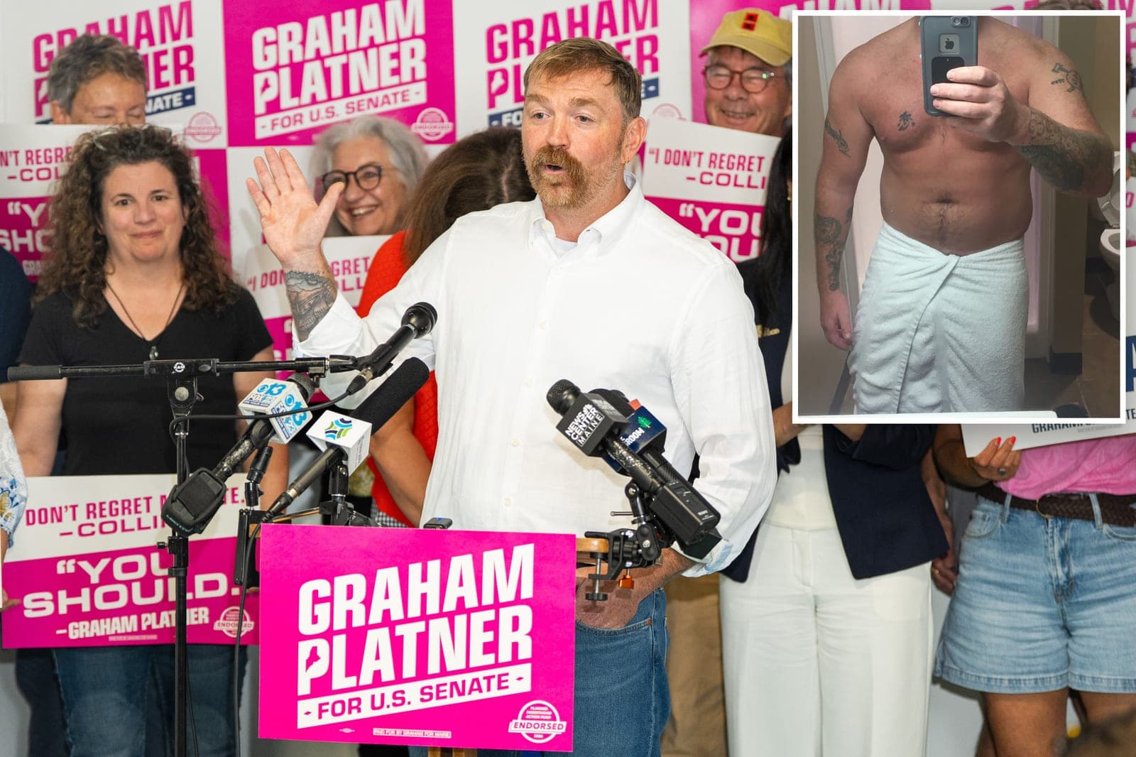 Graham Platner credits Planned Parenthood for testing him for STDs