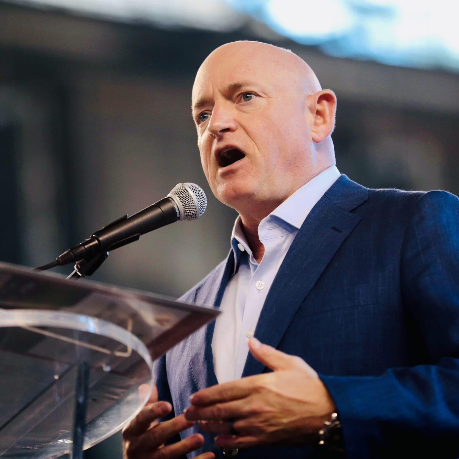 Mark Kelly Continues To Dig Holes After Blabbing About U.S. Weaponry