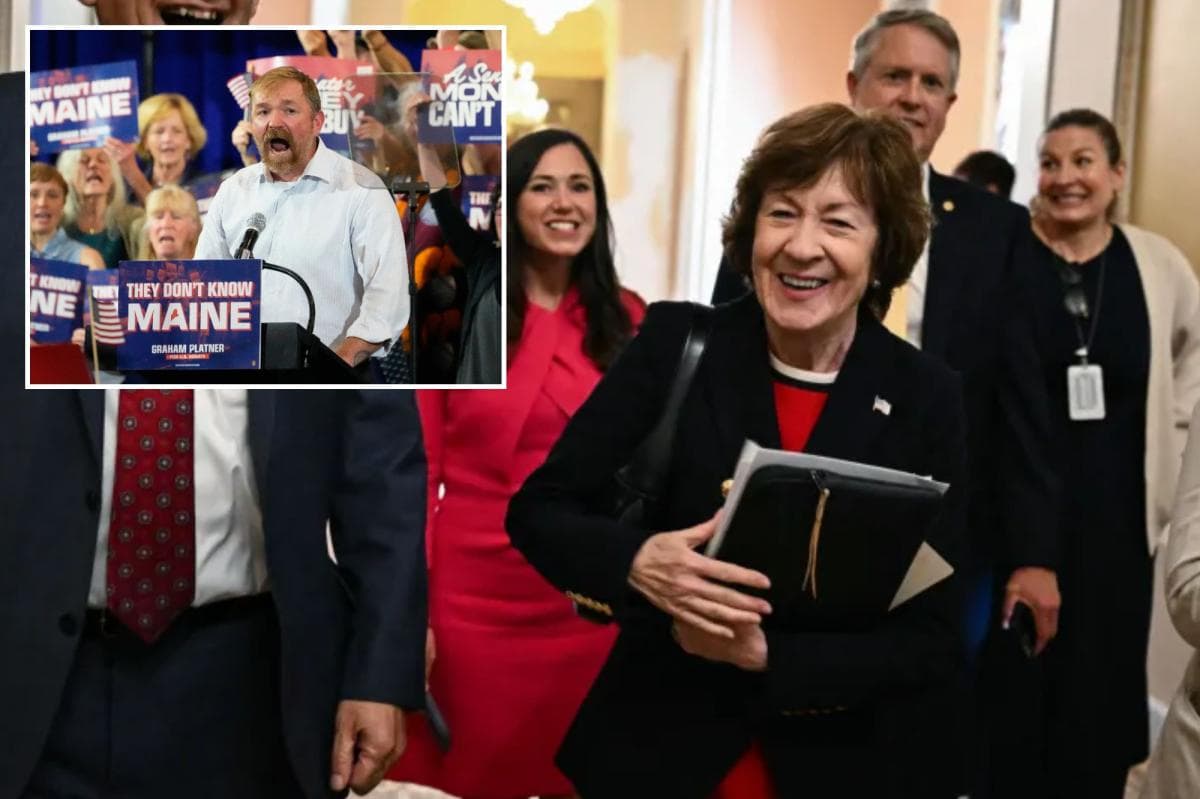 Sen. Susan Collins' allies preview war strategy for Maine Senate: 'The end for Graham Platner'