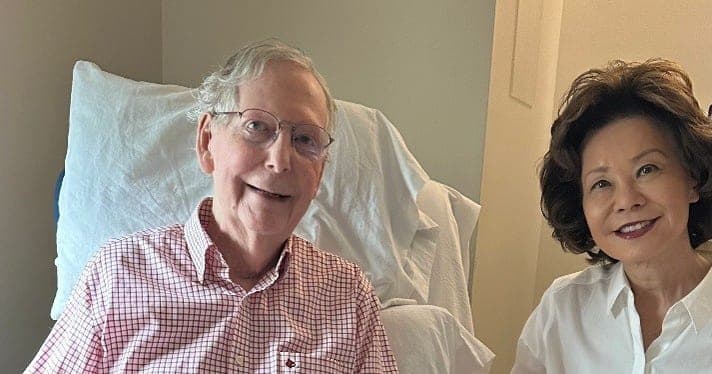 Sen. Mitch McConnell says he was "briefly unconscious," had pneumonia in latest health update