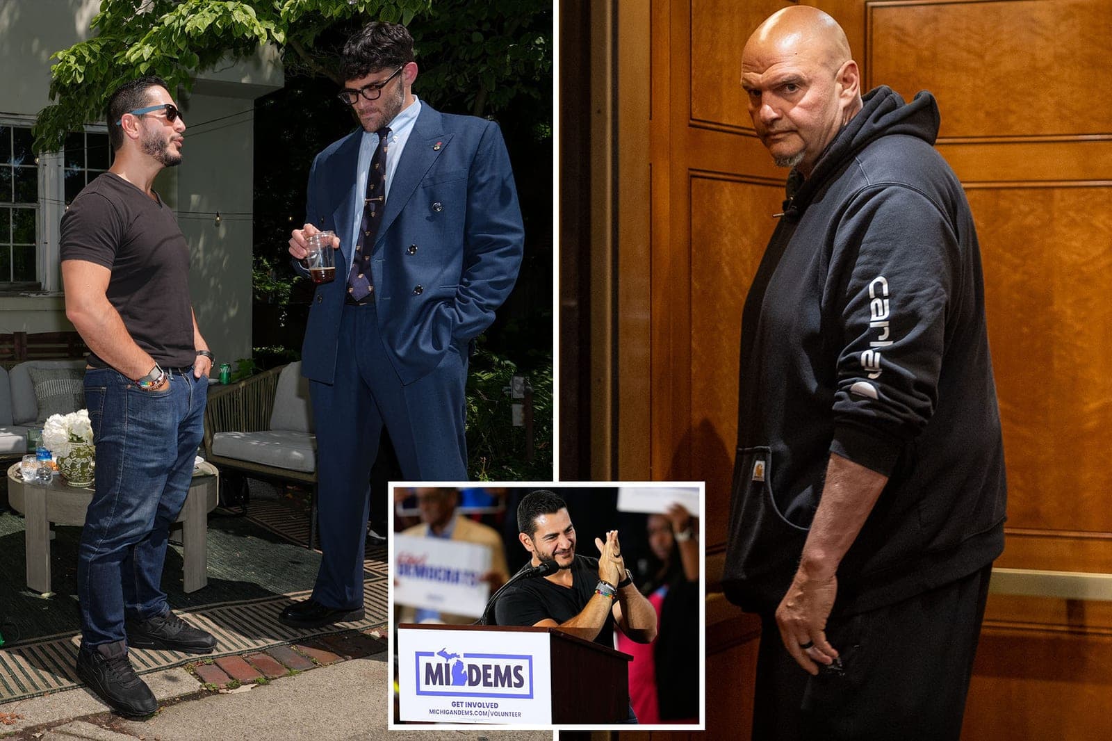Fetterman 'dares' El-Sayed to stick with Piker, claims Michigan nominee has 'little man syndrome energy'