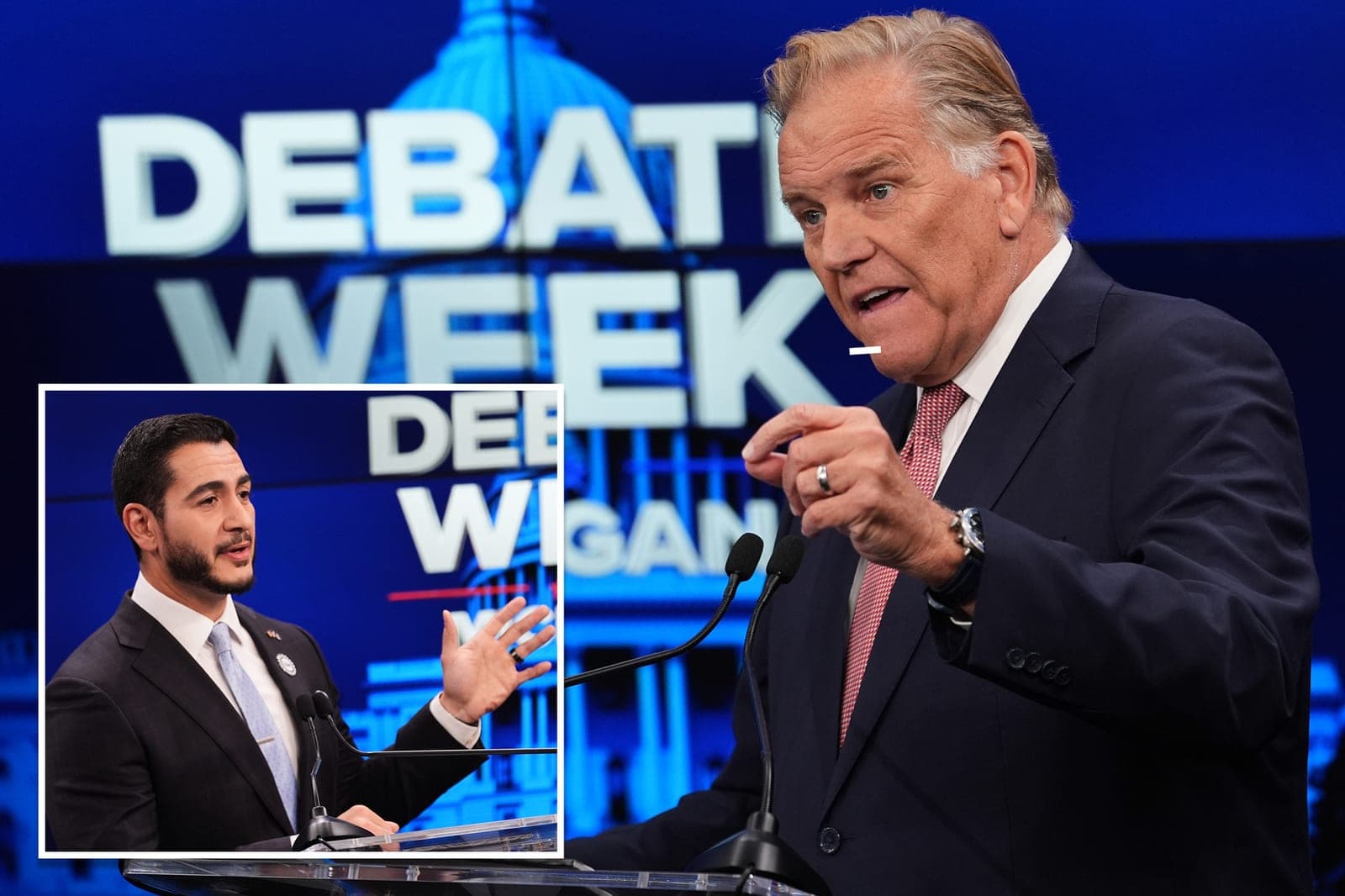 Mike Rogers clobbers Abul El-Sayed as ‘fake doctor’ who’d be jailed for treating patients during feisty Michigan debate