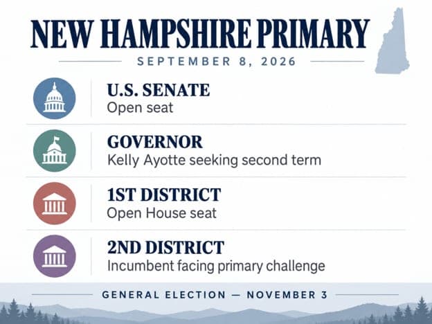 OPEN THREAD: New Hampshire Democratic Primary — Congressman Chris Pappas Trying to Fend Off Progressive Challenger Karishma Manzur for US Senate Nomination