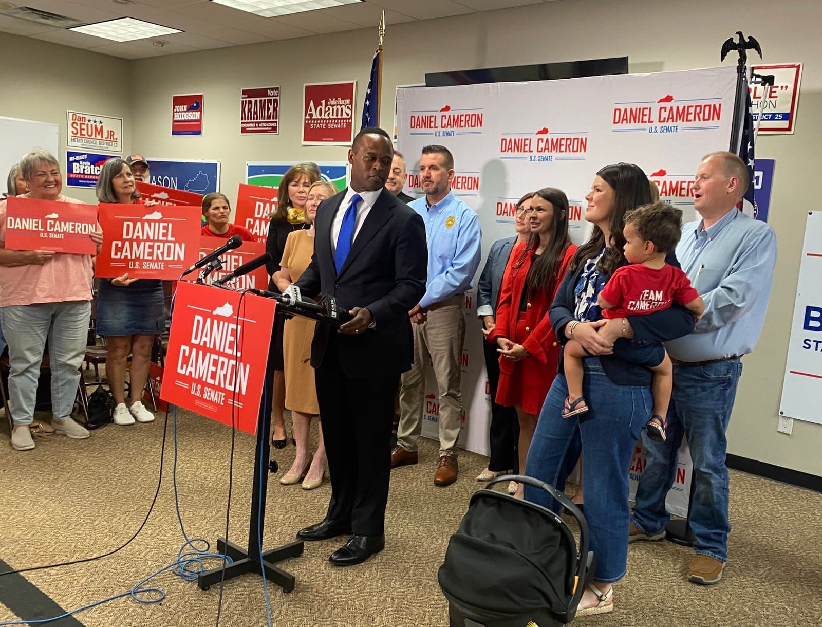 Daniel Cameron undeterred by losing Trump endorsement, slams Andy Barr as part of 'swamp'