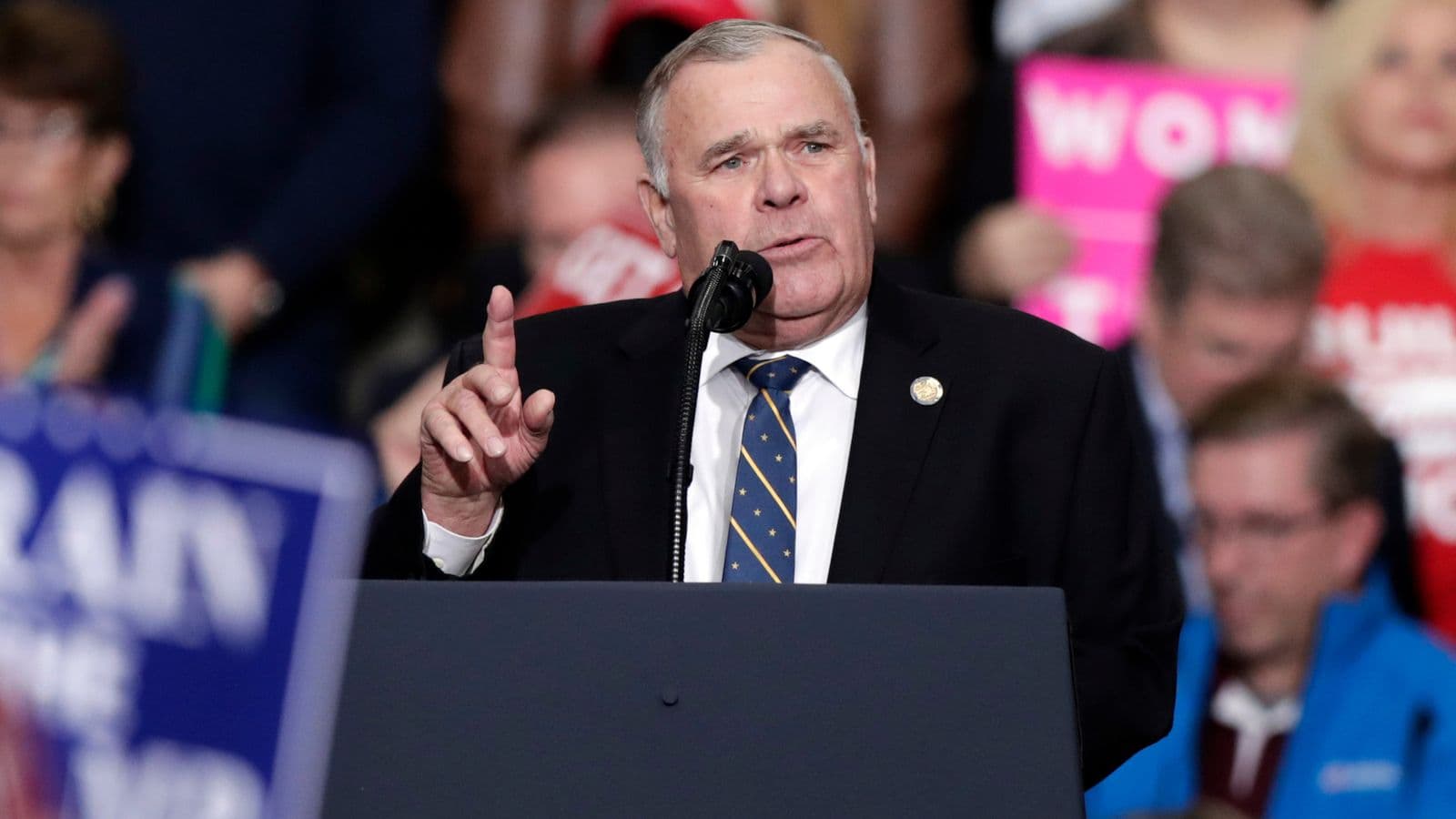 Trump says Indiana U.S. Rep. Jim Baird and his wife are recovering after a "pretty bad" car crash