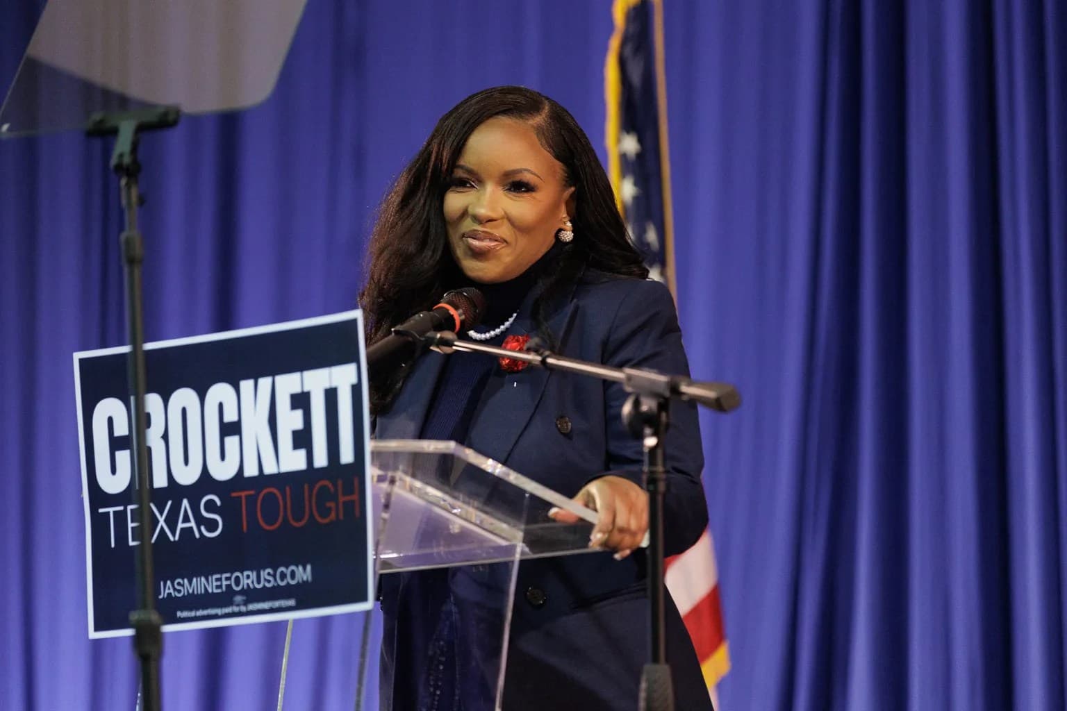 Jasmine Crockett launches US Senate bid in Texas