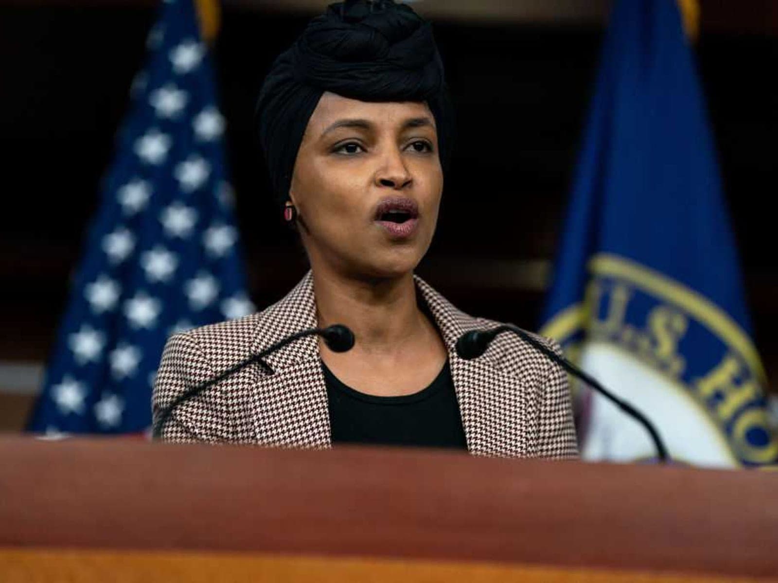 Ilhan Omar accuses ICE of 'racially profiling' her son during traffic stop