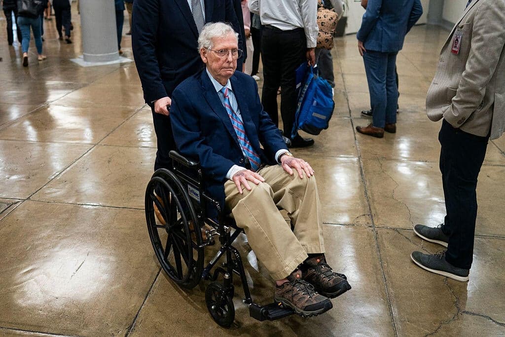 Mitch McConnell says he's been discharged from rehab