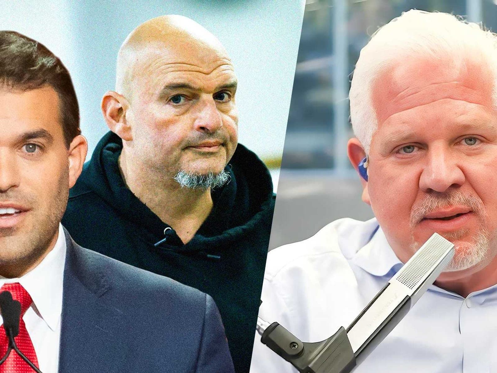 'He was pretty emotional': TPUSA's Andrew Kolvet tells Glenn Beck about Fetterman's tearful apology to Erika Kirk after WHCD shooting