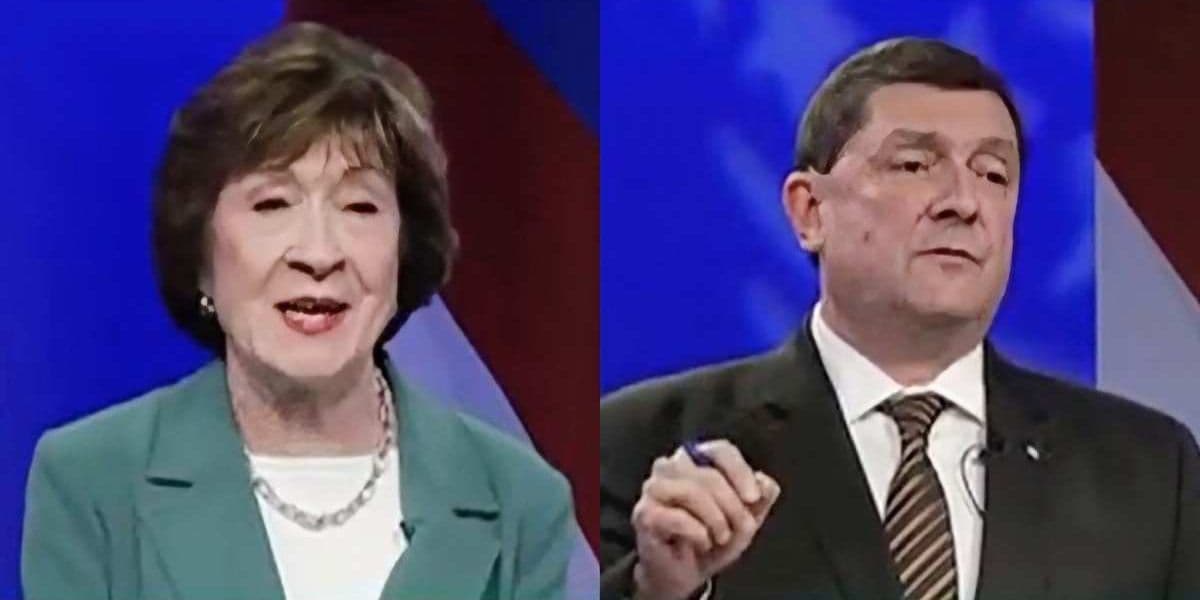 Susan Collins Gets Boast About Cheaper Road Salt Turned Right Back On Her By Dem Opponent In Epic Debate Moment