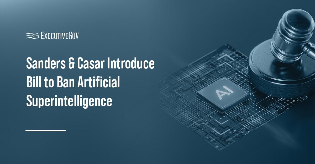 Sanders, Casar Propose Ban Artificial Superintelligence Act