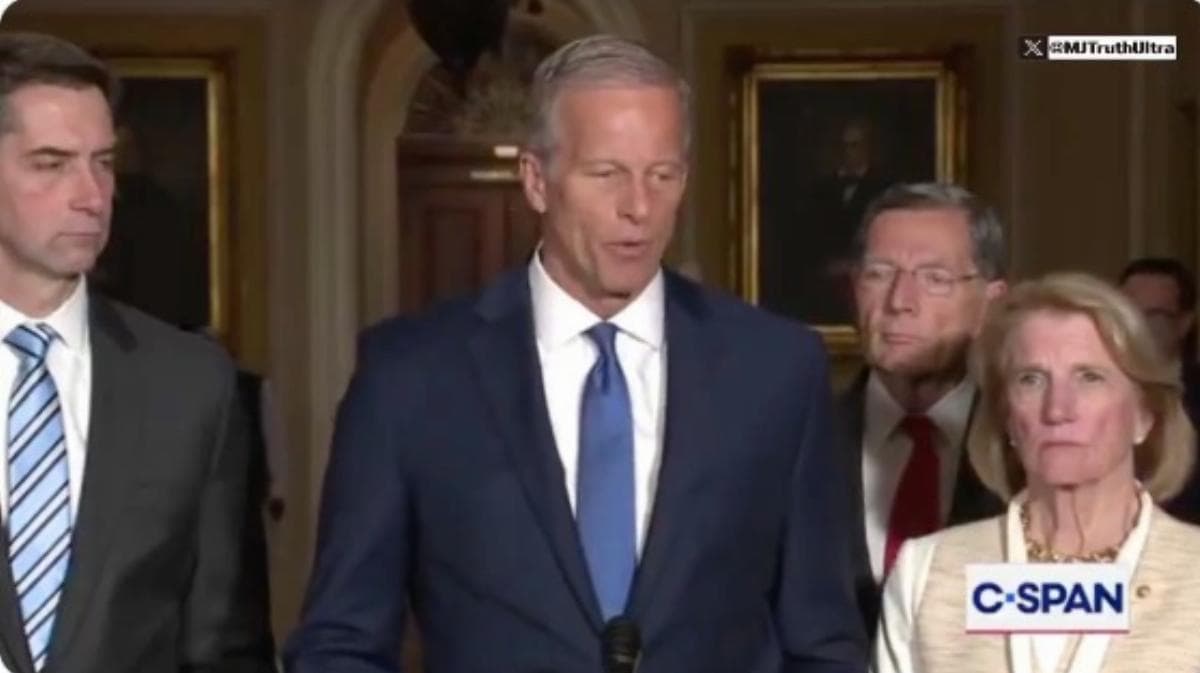 Thune fumes about Trump endorsing Ken Paxton