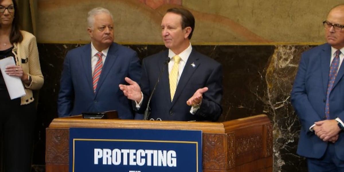Gov. Landry reacts to possible Rep. Letlow run for U.S. Senate