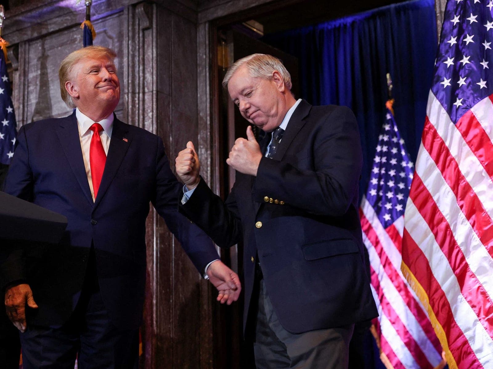 'This is power': Biographer reveals dark secret Trump wielded over Lindsey Graham