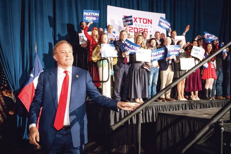 Paxton ousts Cornyn, solidifying Trump's grip on GOP