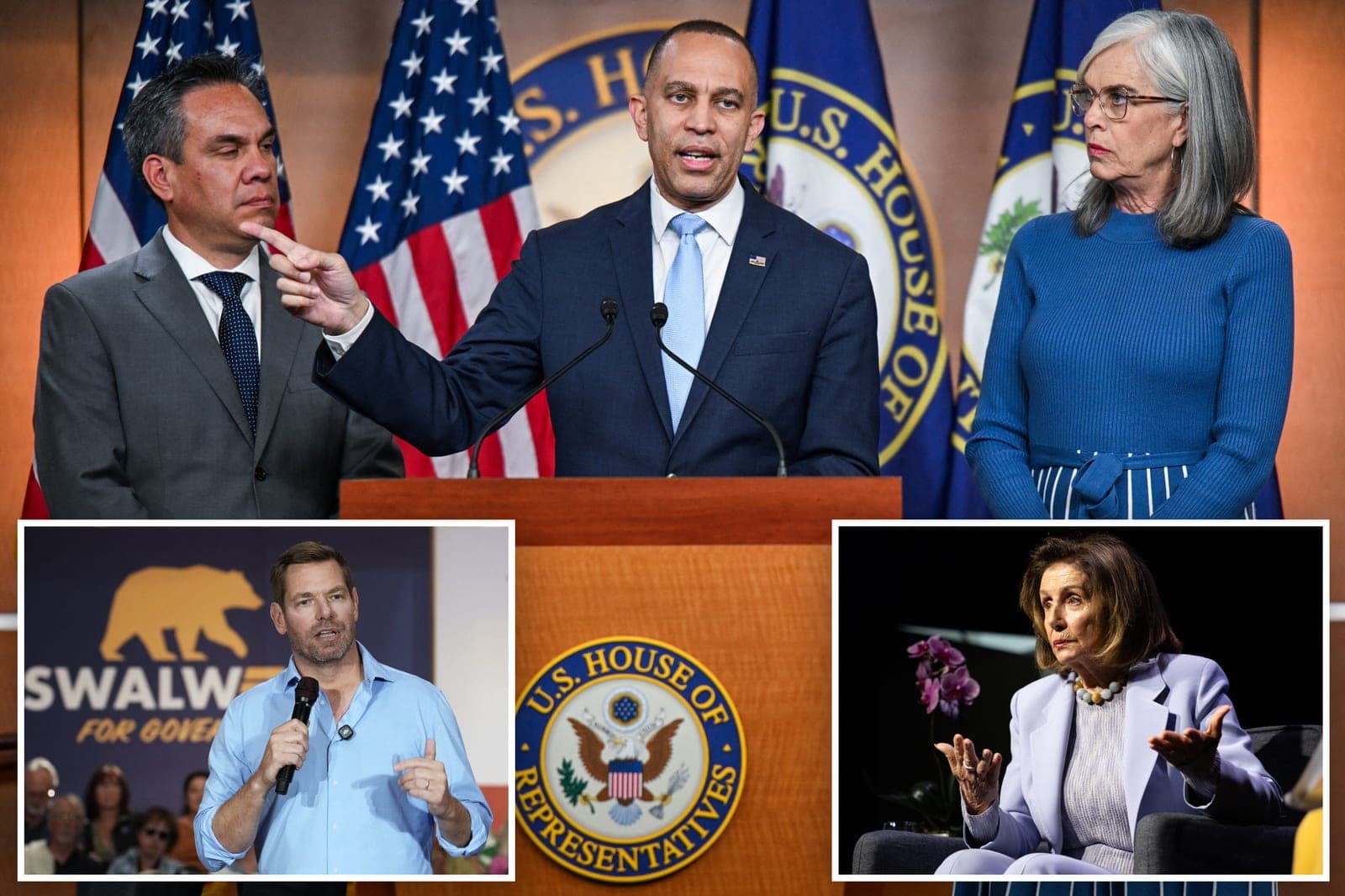 Top House Dems mum on expelling Eric Swalwell despite sex misconduct accusations: 'Real hesitation'
