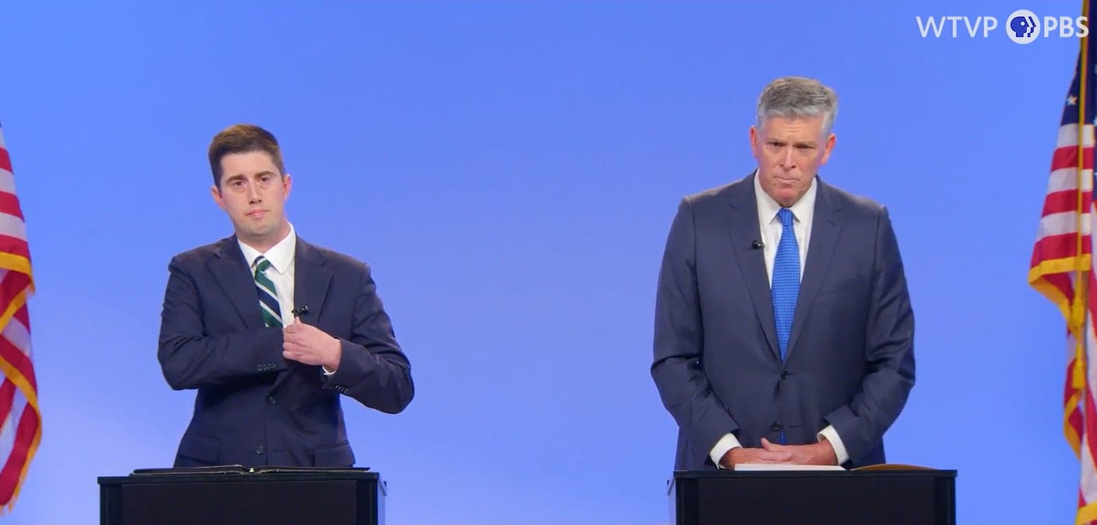 At Peoria debate, challenger Paul Nolley on the attack while longtime incumbent Darin LaHood touts record