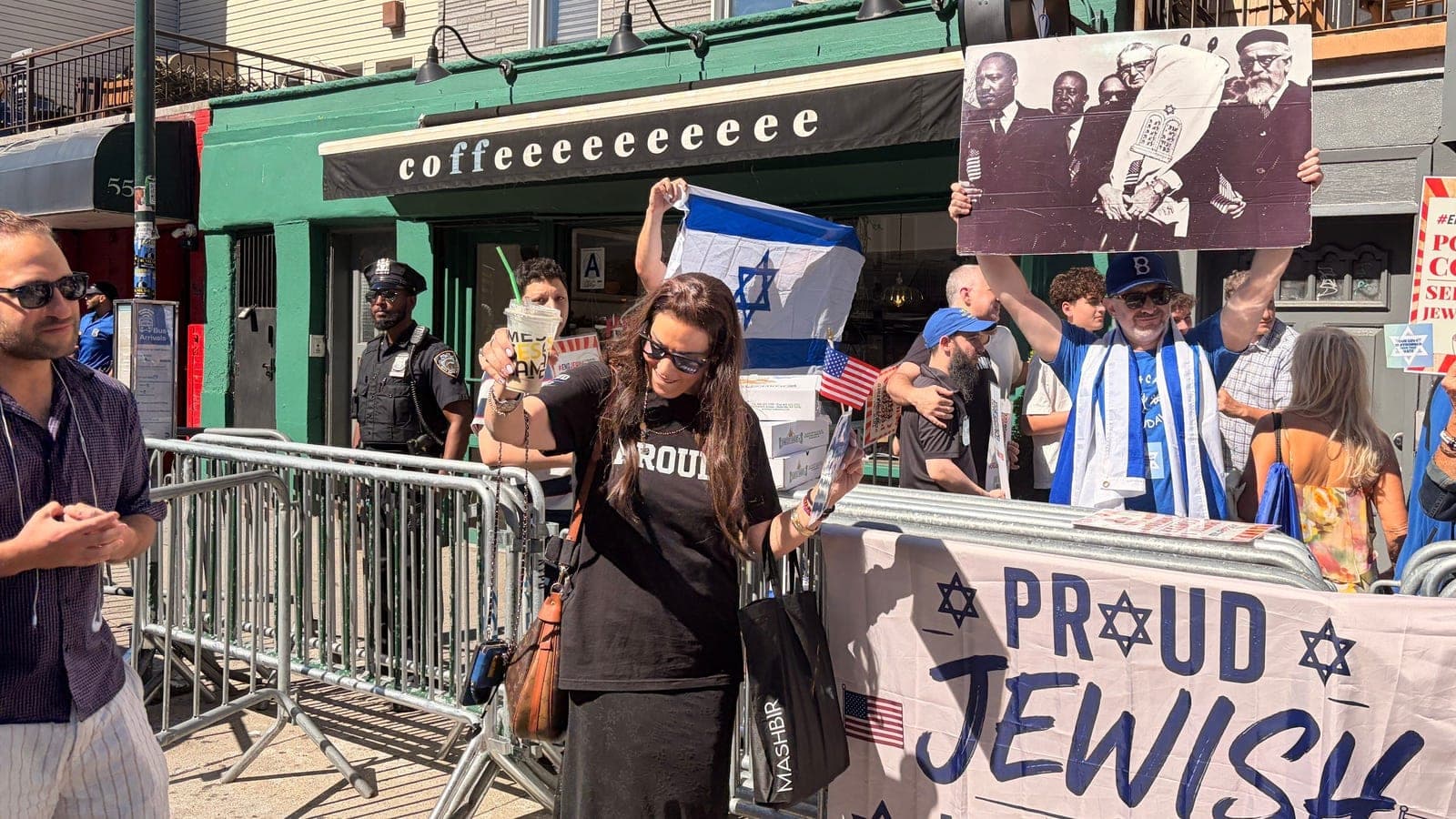 Poetica Coffee Draws Protests After Dan Goldman Ban Over Israel Stance