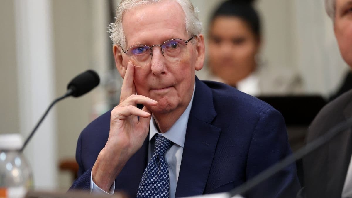 Mitch McConnell's Silent Moment on Camera Draws New Attention